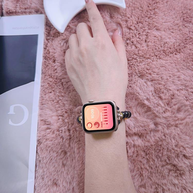 Tibetan Beaded Bracelet Watch Band, For Apple Watch 46mm / 49mm / 45mm / 44mm, For Apple Watch 42mm / 41mm / 40mm / 38mm