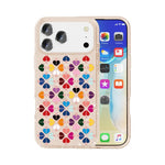 เคสโทรศัพท์ลายหัวใจสีแดงคริสตัลประกาย สำหรับ iPhone 17 Pro Max, สำหรับ iPhone 17 Pro