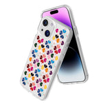 เคสโทรศัพท์ลายหัวใจคริสตัลใสสีแดง, สำหรับ iPhone 13