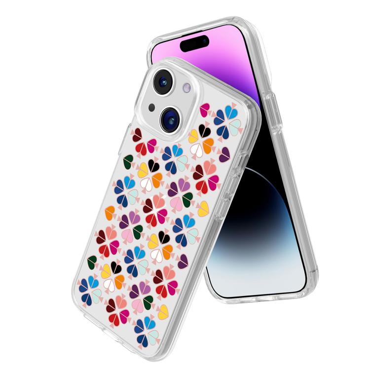 เคสโทรศัพท์ลายหัวใจคริสตัลใสสีแดง, สำหรับ iPhone 13