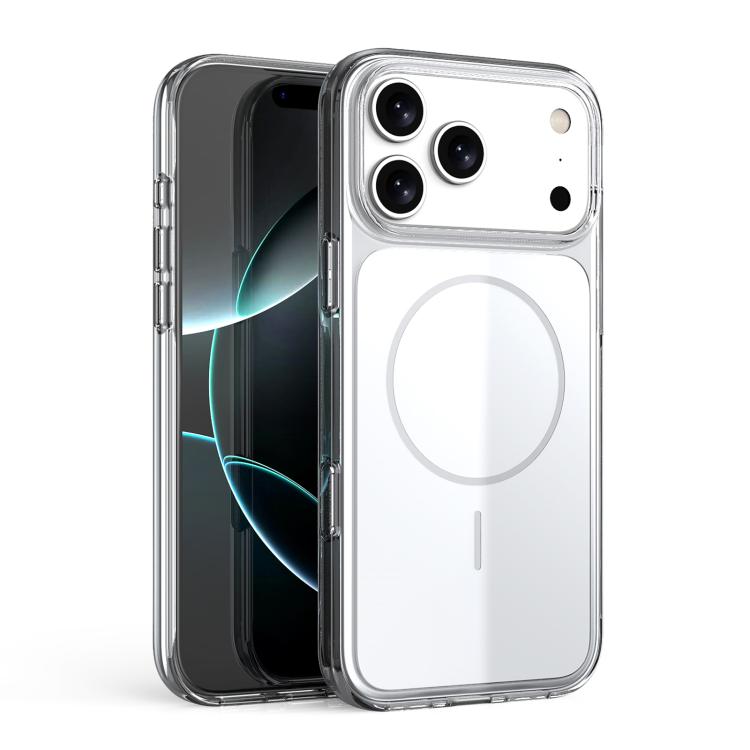 Translucent PC Magnetic Shockproof Phone Case, For iPhone 18 Pro / 17 Pro, For iPhone 18 Pro Max / 17 Pro Max