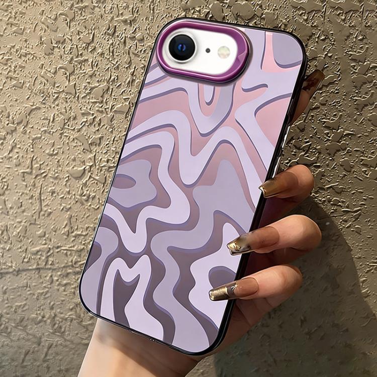 เคสโทรศัพท์ PC 2-in-1 IMD ลายเส้นคลื่นแบบด้าน สำหรับ iPhone 17e / 16e, สำหรับ iPhone 17 Pro Max, สำหรับ iPhone 17 Pro, สำหรับ iPhone 17, สำหรับ iPhone Air, สำหรับ iPhone 16 Pro Max, สำหรับ iPhone 16 Pro, สำหรับ iPhone 16 Plus, สำหรับ iPhone 16
