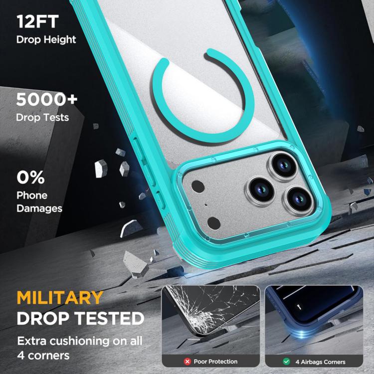 เคสโทรศัพท์อะคริลิกแบบครอบคลุมเต็มที่พร้อมคลิปหลังแม่เหล็ก สำหรับ iPhone 17 Pro Max, สำหรับ iPhone 17 Pro, สำหรับ iPhone 17, สำหรับ iPhone Air, สำหรับ iPhone 16 Pro Max, สำหรับ iPhone 16 Pro