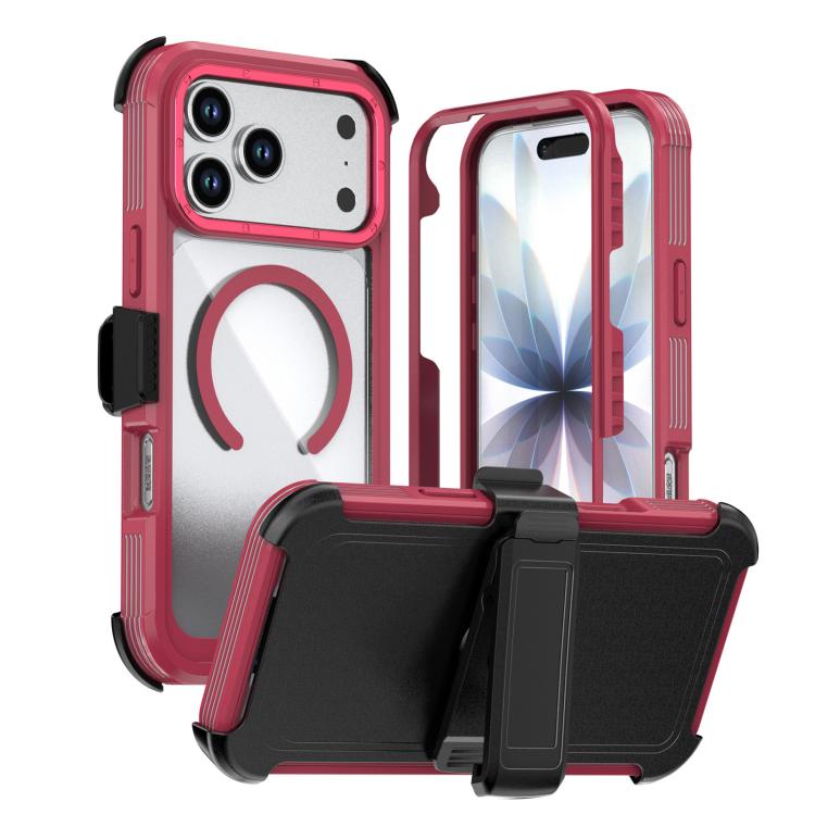 เคสโทรศัพท์อะคริลิกแบบครอบคลุมเต็มที่พร้อมคลิปหลังแม่เหล็ก สำหรับ iPhone 17 Pro Max, สำหรับ iPhone 17 Pro, สำหรับ iPhone 17, สำหรับ iPhone Air, สำหรับ iPhone 16 Pro Max, สำหรับ iPhone 16 Pro