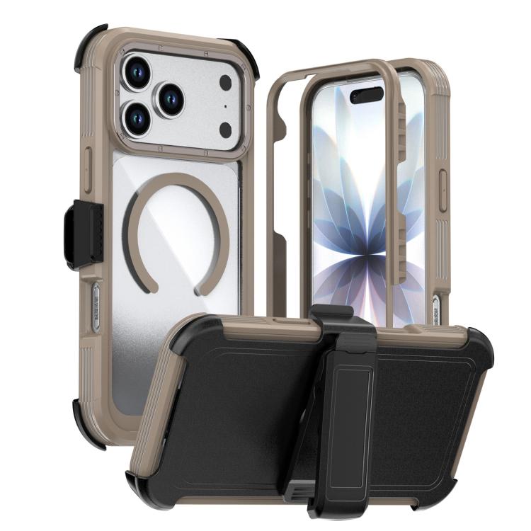 เคสโทรศัพท์อะคริลิกแบบครอบคลุมเต็มที่พร้อมคลิปหลังแม่เหล็ก สำหรับ iPhone 17 Pro Max, สำหรับ iPhone 17 Pro, สำหรับ iPhone 17, สำหรับ iPhone Air, สำหรับ iPhone 16 Pro Max, สำหรับ iPhone 16 Pro