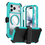 เคสโทรศัพท์อะคริลิกแบบครอบคลุมเต็มที่พร้อมคลิปหลังแม่เหล็ก สำหรับ iPhone 17 Pro Max, สำหรับ iPhone 17 Pro, สำหรับ iPhone 17, สำหรับ iPhone Air, สำหรับ iPhone 16 Pro Max, สำหรับ iPhone 16 Pro
