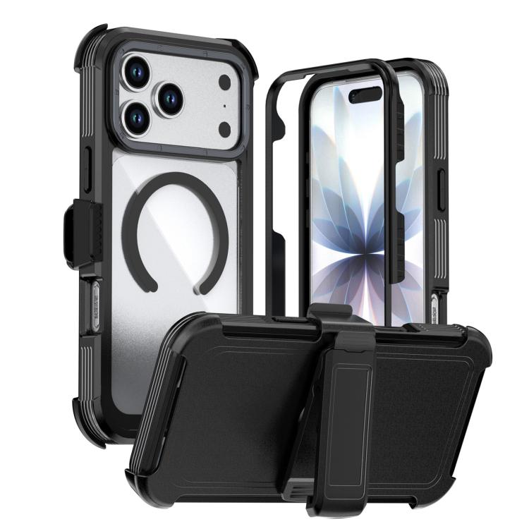 เคสโทรศัพท์อะคริลิกแบบครอบคลุมเต็มที่พร้อมคลิปหลังแม่เหล็ก สำหรับ iPhone 17 Pro Max, สำหรับ iPhone 17 Pro, สำหรับ iPhone 17, สำหรับ iPhone Air, สำหรับ iPhone 16 Pro Max, สำหรับ iPhone 16 Pro