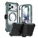 เคสโทรศัพท์อะคริลิกแบบครอบคลุมเต็มที่พร้อมคลิปหลังแม่เหล็ก สำหรับ iPhone 17 Pro Max, สำหรับ iPhone 17 Pro, สำหรับ iPhone 17, สำหรับ iPhone Air, สำหรับ iPhone 16 Pro Max, สำหรับ iPhone 16 Pro