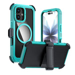 เคสโทรศัพท์อะคริลิกแบบครอบคลุมเต็มที่พร้อมคลิปหลังแม่เหล็ก สำหรับ iPhone 17 Pro Max, สำหรับ iPhone 17 Pro, สำหรับ iPhone 17, สำหรับ iPhone Air, สำหรับ iPhone 16 Pro Max, สำหรับ iPhone 16 Pro