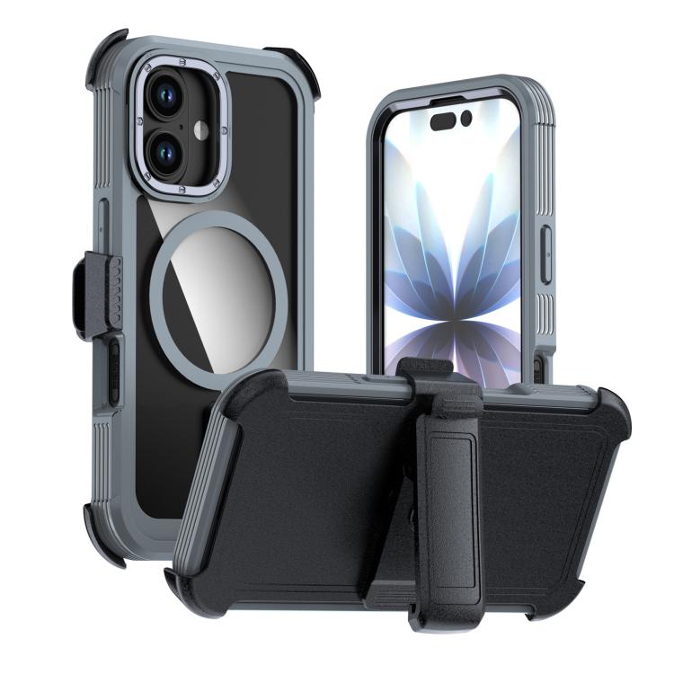 เคสโทรศัพท์อะคริลิกแบบครอบคลุมเต็มที่พร้อมคลิปหลังแม่เหล็ก สำหรับ iPhone 17 Pro Max, สำหรับ iPhone 17 Pro, สำหรับ iPhone 17, สำหรับ iPhone Air, สำหรับ iPhone 16 Pro Max, สำหรับ iPhone 16 Pro