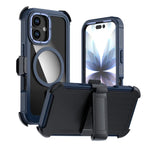 เคสโทรศัพท์อะคริลิกแบบครอบคลุมเต็มที่พร้อมคลิปหลังแม่เหล็ก สำหรับ iPhone 17 Pro Max, สำหรับ iPhone 17 Pro, สำหรับ iPhone 17, สำหรับ iPhone Air, สำหรับ iPhone 16 Pro Max, สำหรับ iPhone 16 Pro