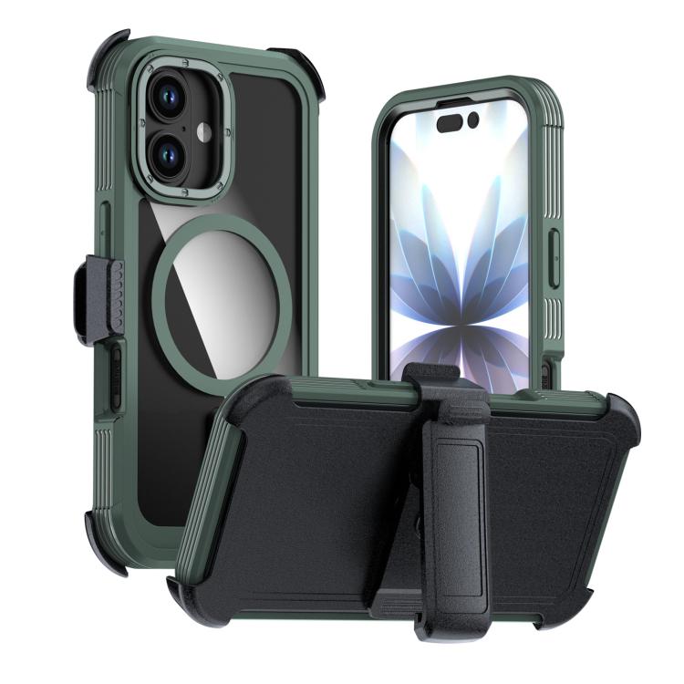 เคสโทรศัพท์อะคริลิกแบบครอบคลุมเต็มที่พร้อมคลิปหลังแม่เหล็ก สำหรับ iPhone 17 Pro Max, สำหรับ iPhone 17 Pro, สำหรับ iPhone 17, สำหรับ iPhone Air, สำหรับ iPhone 16 Pro Max, สำหรับ iPhone 16 Pro