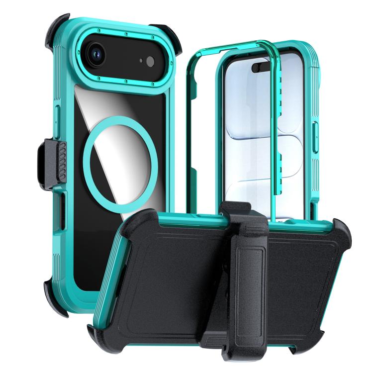 เคสโทรศัพท์อะคริลิกแบบครอบคลุมเต็มที่พร้อมคลิปหลังแม่เหล็ก สำหรับ iPhone 17 Pro Max, สำหรับ iPhone 17 Pro, สำหรับ iPhone 17, สำหรับ iPhone Air, สำหรับ iPhone 16 Pro Max, สำหรับ iPhone 16 Pro