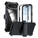 เคสโทรศัพท์อะคริลิกแบบครอบคลุมเต็มที่พร้อมคลิปหลังแม่เหล็ก สำหรับ iPhone 17 Pro Max, สำหรับ iPhone 17 Pro, สำหรับ iPhone 17, สำหรับ iPhone Air, สำหรับ iPhone 16 Pro Max, สำหรับ iPhone 16 Pro