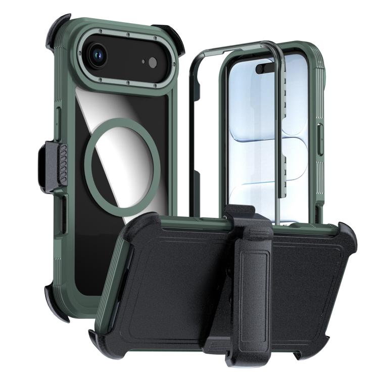 เคสโทรศัพท์อะคริลิกแบบครอบคลุมเต็มที่พร้อมคลิปหลังแม่เหล็ก สำหรับ iPhone 17 Pro Max, สำหรับ iPhone 17 Pro, สำหรับ iPhone 17, สำหรับ iPhone Air, สำหรับ iPhone 16 Pro Max, สำหรับ iPhone 16 Pro
