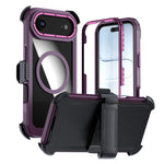 เคสโทรศัพท์อะคริลิกแบบครอบคลุมเต็มที่พร้อมคลิปหลังแม่เหล็ก สำหรับ iPhone 17 Pro Max, สำหรับ iPhone 17 Pro, สำหรับ iPhone 17, สำหรับ iPhone Air, สำหรับ iPhone 16 Pro Max, สำหรับ iPhone 16 Pro