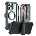 เคสโทรศัพท์อะคริลิกแบบครอบคลุมเต็มที่พร้อมคลิปหลังแม่เหล็ก สำหรับ iPhone 17 Pro Max, สำหรับ iPhone 17 Pro, สำหรับ iPhone 17, สำหรับ iPhone Air, สำหรับ iPhone 16 Pro Max, สำหรับ iPhone 16 Pro