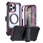 เคสโทรศัพท์อะคริลิกแบบครอบคลุมเต็มที่พร้อมคลิปหลังแม่เหล็ก สำหรับ iPhone 17 Pro Max, สำหรับ iPhone 17 Pro, สำหรับ iPhone 17, สำหรับ iPhone Air, สำหรับ iPhone 16 Pro Max, สำหรับ iPhone 16 Pro
