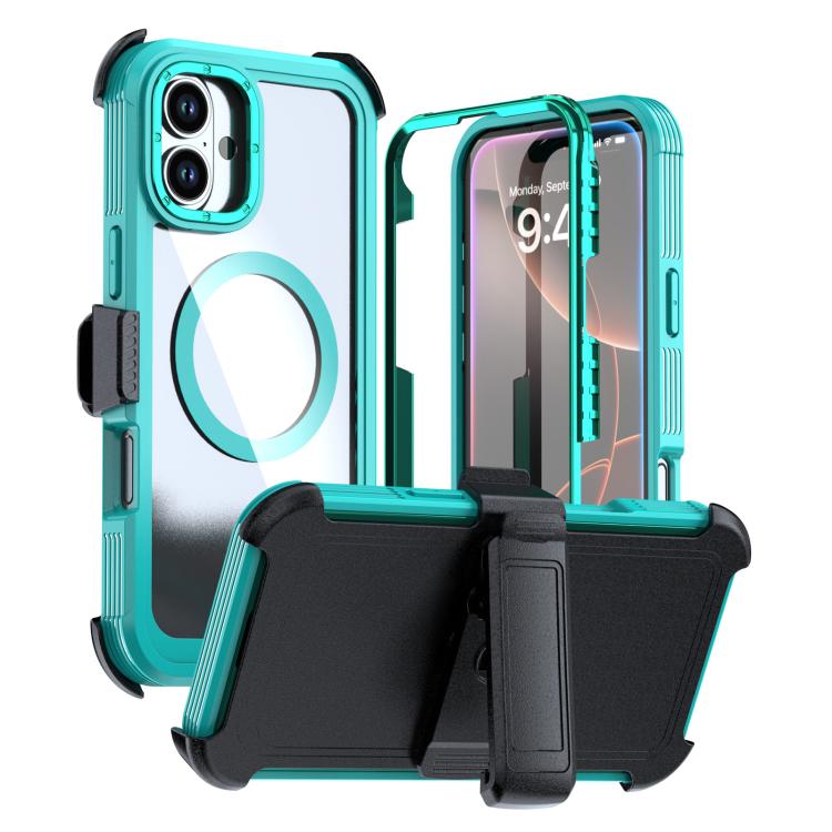 เคสโทรศัพท์อะคริลิกแบบครอบคลุมเต็มที่พร้อมคลิปหลังแม่เหล็ก สำหรับ iPhone 16 Plus, สำหรับ iPhone 16, สำหรับ iPhone 15 Pro Max, สำหรับ iPhone 15 Pro, สำหรับ iPhone 15 Plus / 14 Plus, สำหรับ iPhone 15