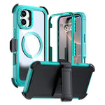 เคสโทรศัพท์อะคริลิกแบบครอบคลุมเต็มที่พร้อมคลิปหลังแม่เหล็ก สำหรับ iPhone 16 Plus, สำหรับ iPhone 16, สำหรับ iPhone 15 Pro Max, สำหรับ iPhone 15 Pro, สำหรับ iPhone 15 Plus / 14 Plus, สำหรับ iPhone 15