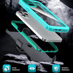 เคสโทรศัพท์อะคริลิกแบบครอบคลุมเต็มที่พร้อมคลิปหลังแม่เหล็ก สำหรับ iPhone 12 Pro Max