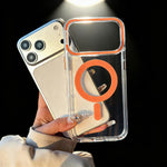เคสโทรศัพท์ IMD แบบใสแม่เหล็ก CICI-CITY ที่สามารถซ่อมแซมตัวเองได้ สำหรับ iPhone 17 Pro Max, สำหรับ iPhone 17 Pro