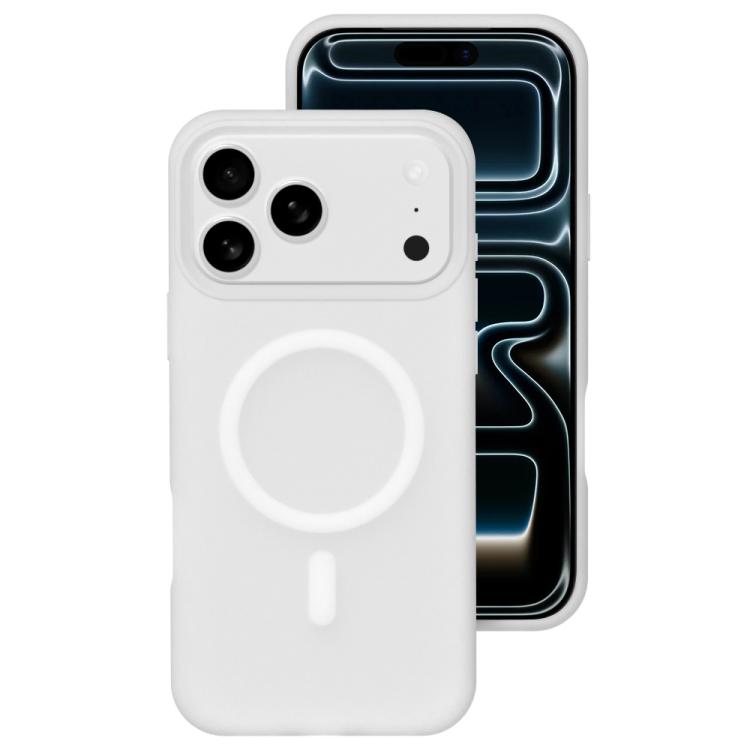เคสโทรศัพท์ซิลิโคนเหลวแม่เหล็กสีใสใส่สบายผิว สำหรับ iPhone 17 Pro Max, สำหรับ iPhone 17 Pro, สำหรับ iPhone 17, สำหรับ iPhone 16 Pro Max, สำหรับ iPhone 16 Pro