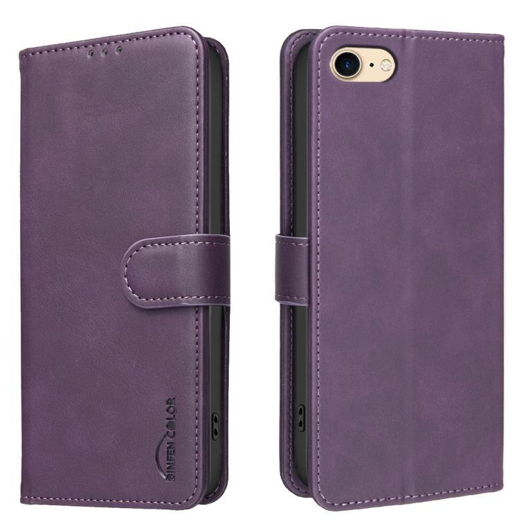 เคสโทรศัพท์หนังวีแกนลายผิวลูกวัวสีพื้นพร้อม RFID สำหรับ iPhone XS Max, สำหรับ iPhone 6 Plus/7 Plus/8 Plus, สำหรับ iPhone 6 / 7 / 8