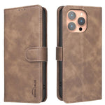 เคสโทรศัพท์หนังวีแกนลายผิวลูกวัวสีพื้นพร้อม RFID สำหรับ iPhone XS Max, สำหรับ iPhone 6 Plus/7 Plus/8 Plus, สำหรับ iPhone 6 / 7 / 8