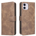 เคสโทรศัพท์หนังวีแกนลายผิวลูกวัวสีพื้นพร้อม RFID สำหรับ iPhone XS Max, สำหรับ iPhone 6 Plus/7 Plus/8 Plus, สำหรับ iPhone 6 / 7 / 8