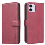 เคสโทรศัพท์หนังวีแกนลายผิวลูกวัวสีพื้นพร้อม RFID สำหรับ iPhone XS Max, สำหรับ iPhone 6 Plus/7 Plus/8 Plus, สำหรับ iPhone 6 / 7 / 8