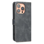 เคสโทรศัพท์หนังวีแกนลายผิวลูกวัวสีพื้นพร้อม RFID สำหรับ iPhone XS Max, สำหรับ iPhone 6 Plus/7 Plus/8 Plus, สำหรับ iPhone 6 / 7 / 8