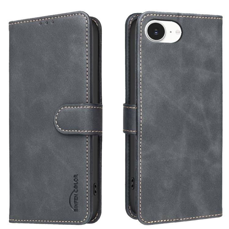 เคสโทรศัพท์หนังวีแกนลายหนังลูกวัวสีพื้นพร้อม RFID สำหรับ iPhone 16e / 17e, สำหรับ iPhone 17 Pro Max, สำหรับ iPhone 17 Pro, สำหรับ iPhone 17, สำหรับ iPhone Air, สำหรับ iPhone 16 Pro Max, สำหรับ iPhone 16 Pro, สำหรับ iPhone 16 Plus