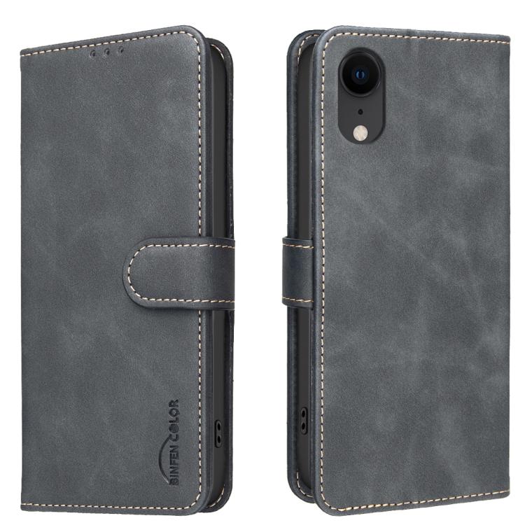 เคสโทรศัพท์หนังวีแกนลายผิวลูกวัวสีพื้นพร้อม RFID สำหรับ iPhone XS Max, สำหรับ iPhone 6 Plus/7 Plus/8 Plus, สำหรับ iPhone 6 / 7 / 8