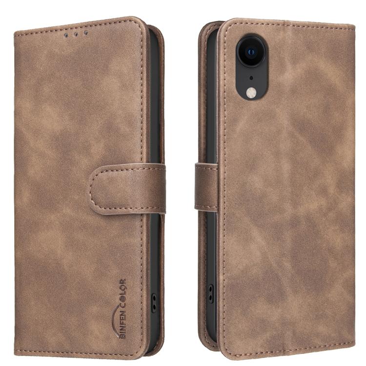 เคสโทรศัพท์หนังวีแกนลายผิวลูกวัวสีพื้นพร้อม RFID สำหรับ iPhone XS Max, สำหรับ iPhone 6 Plus/7 Plus/8 Plus, สำหรับ iPhone 6 / 7 / 8