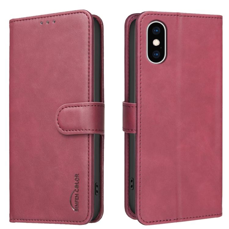 เคสโทรศัพท์หนังวีแกนลายผิวลูกวัวสีพื้นพร้อม RFID สำหรับ iPhone XS Max, สำหรับ iPhone 6 Plus/7 Plus/8 Plus, สำหรับ iPhone 6 / 7 / 8