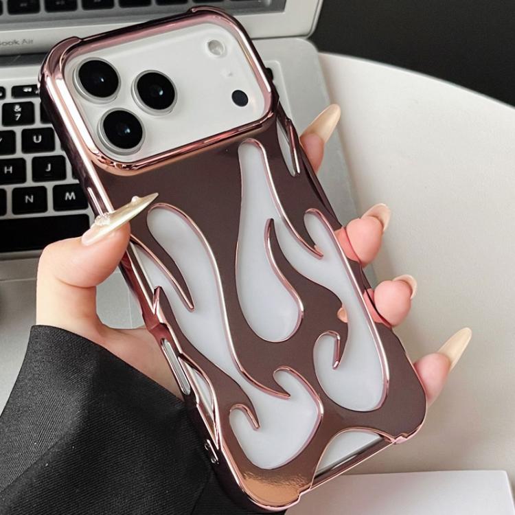 เคสโทรศัพท์ TPU ชุบไฟฟ้ารูปเปลวไฟระบายความร้อน สำหรับ iPhone 17 Pro Max, สำหรับ iPhone 17 Pro, สำหรับ iPhone 17, สำหรับ iPhone Air, สำหรับ iPhone 16 Pro Max, สำหรับ iPhone 16 Pro, สำหรับ iPhone 16 Plus, สำหรับ iPhone 16, สำหรับ iPhone 15 Pro Max