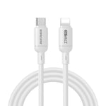 DUX DUCIS ซีรีส์ SILI สายข้อมูลซิลิโคน 27W Type-C เป็น 8 Pin ความยาว 1 ม., Type-C เป็น 8 Pin