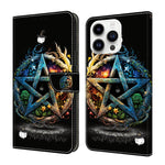 เคสโทรศัพท์หนังวีแกนทาสีใสเหมือนคริสตัล สำหรับ iPhone Air, สำหรับ iPhone 16 Pro Max, สำหรับ iPhone 16 Pro, สำหรับ iPhone 16