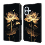 เคสโทรศัพท์หนังวีแกนทาสีใสเหมือนคริสตัล สำหรับ iPhone Air, สำหรับ iPhone 16 Pro Max, สำหรับ iPhone 16 Pro, สำหรับ iPhone 16