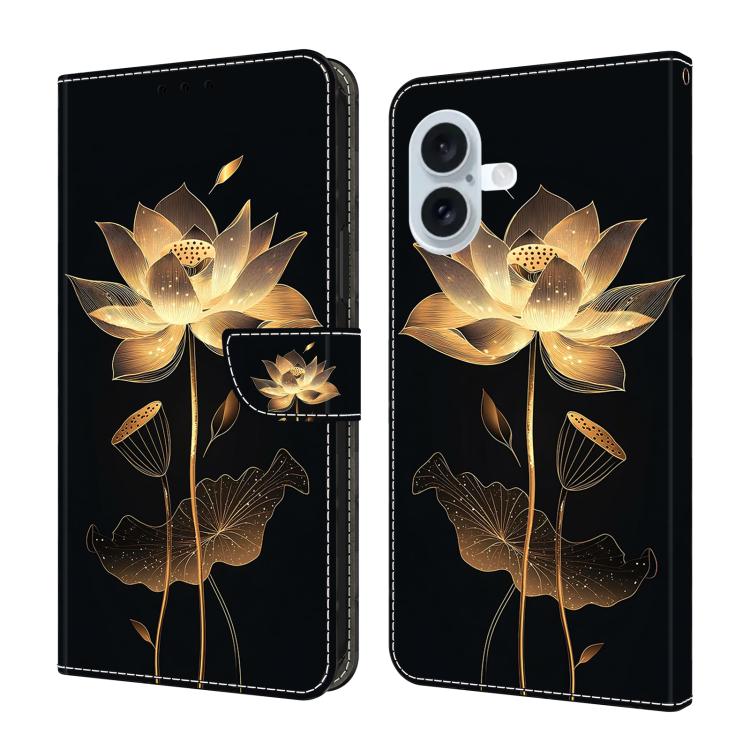 เคสโทรศัพท์หนังวีแกนทาสีใสเหมือนคริสตัล สำหรับ iPhone Air, สำหรับ iPhone 16 Pro Max, สำหรับ iPhone 16 Pro, สำหรับ iPhone 16