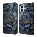 เคสโทรศัพท์หนังวีแกนทาสีใสเหมือนคริสตัล สำหรับ iPhone Air, สำหรับ iPhone 16 Pro Max, สำหรับ iPhone 16 Pro, สำหรับ iPhone 16