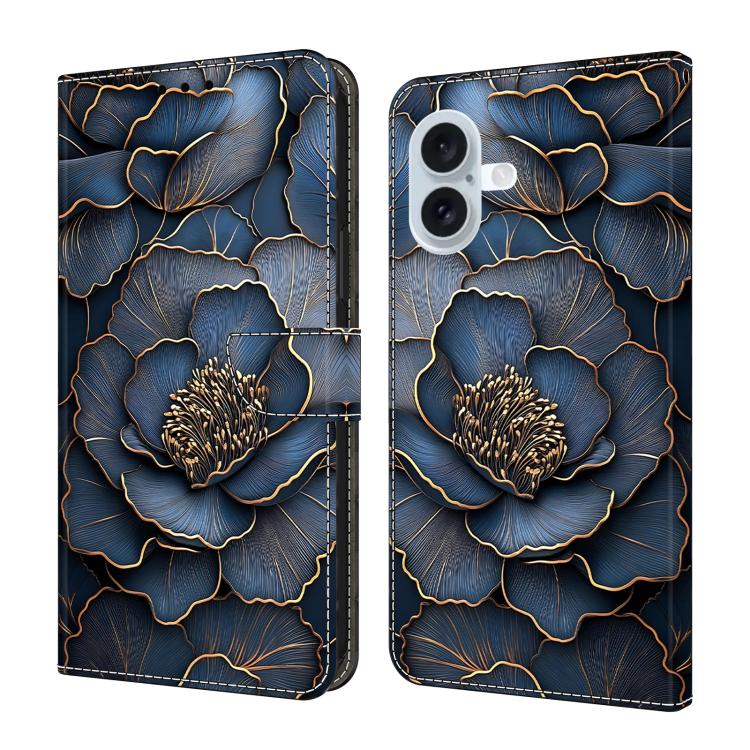 เคสโทรศัพท์หนังวีแกนทาสีใสเหมือนคริสตัล สำหรับ iPhone Air, สำหรับ iPhone 16 Pro Max, สำหรับ iPhone 16 Pro, สำหรับ iPhone 16