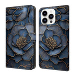 เคสโทรศัพท์หนังวีแกนทาสีใสเหมือนคริสตัล สำหรับ iPhone 15 Pro Max, สำหรับ iPhone 15 Pro, สำหรับ iPhone 14 / 13, สำหรับ iPhone 14 Pro