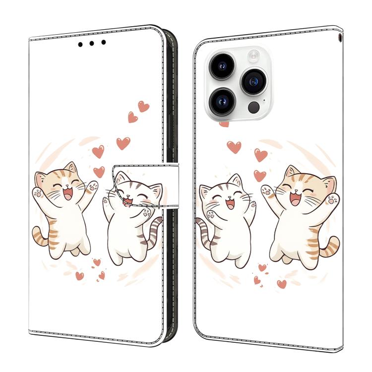เคสโทรศัพท์หนังวีแกนทาสีใสเหมือนคริสตัล สำหรับ iPhone 15 Pro Max, สำหรับ iPhone 15 Pro, สำหรับ iPhone 14 / 13, สำหรับ iPhone 14 Pro
