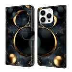 เคสโทรศัพท์หนังวีแกนทาสีใสเหมือนคริสตัล สำหรับ iPhone 15 Pro Max, สำหรับ iPhone 15 Pro, สำหรับ iPhone 14 / 13, สำหรับ iPhone 14 Pro
