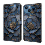 เคสโทรศัพท์หนังวีแกนทาสีใสเหมือนคริสตัล สำหรับ iPhone 15 Pro Max, สำหรับ iPhone 15 Pro, สำหรับ iPhone 14 / 13, สำหรับ iPhone 14 Pro
