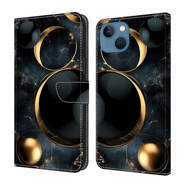 เคสโทรศัพท์หนังวีแกนทาสีใสเหมือนคริสตัล สำหรับ iPhone 15 Pro Max, สำหรับ iPhone 15 Pro, สำหรับ iPhone 14 / 13, สำหรับ iPhone 14 Pro