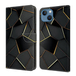 เคสโทรศัพท์หนังวีแกนทาสีใสเหมือนคริสตัล สำหรับ iPhone 15 Pro Max, สำหรับ iPhone 15 Pro, สำหรับ iPhone 14 / 13, สำหรับ iPhone 14 Pro