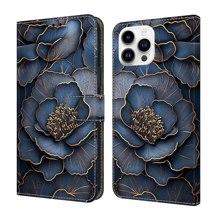 เคสโทรศัพท์หนังวีแกนทาสีใสเหมือนคริสตัล สำหรับ iPhone 15 Pro Max, สำหรับ iPhone 15 Pro, สำหรับ iPhone 14 / 13, สำหรับ iPhone 14 Pro